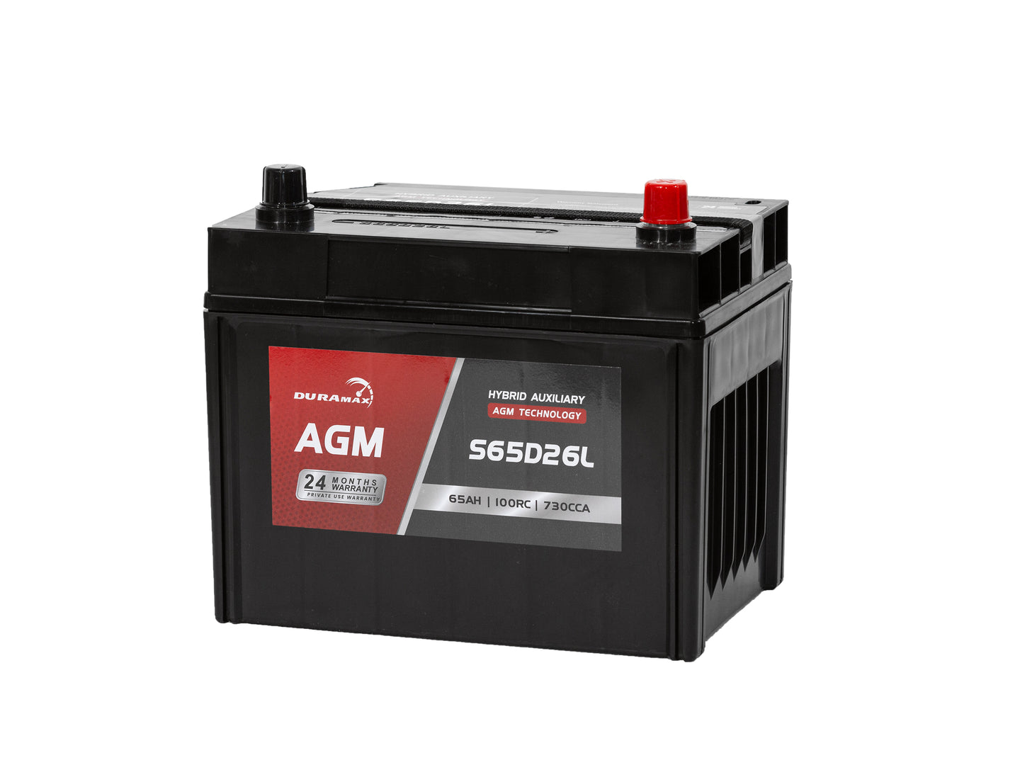 Duramax S65D26L 730CCA 12V AGM Car Battery