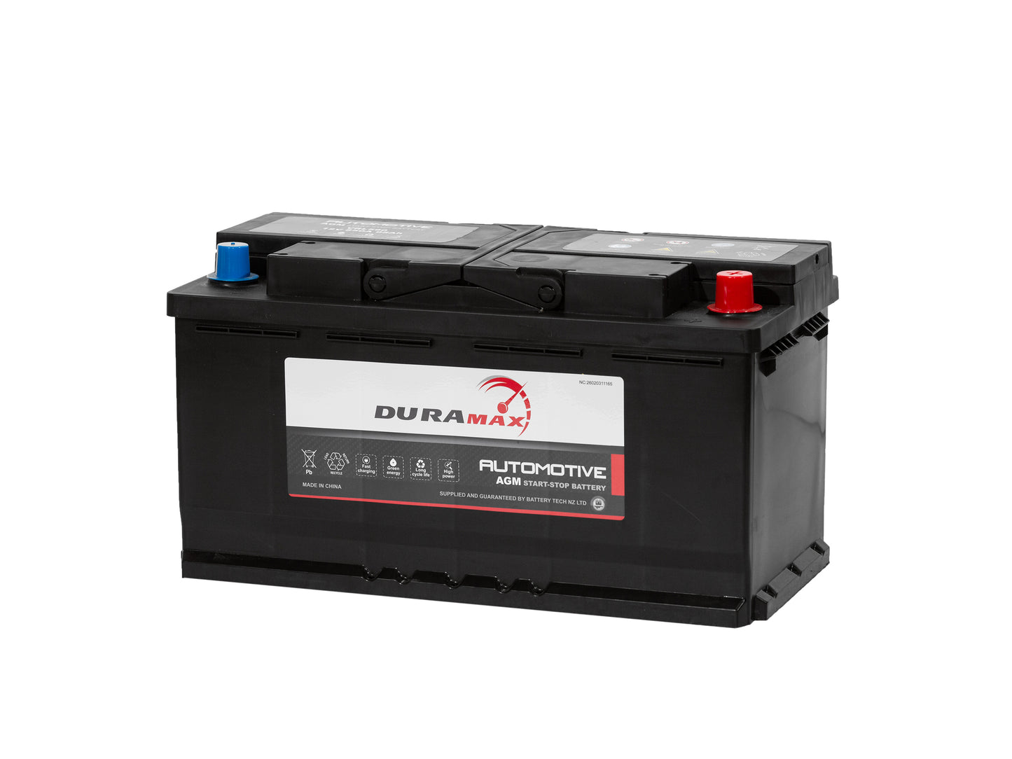 Duramax AGM95 850CCA 12V AGM Battery