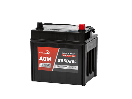 Duramax S55D23L 600CCA 12V AGM Car Battery