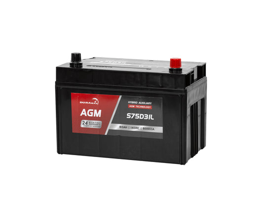 Duramax S75D31L 800CCA 12V AGM Car Battery